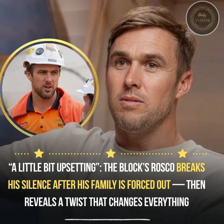 “A Little Bit Upsetting”: The Block’s Rosco Breaks His Silence After His Family Is Forced Out — Then Reveals a Twist That Changes Everything – joy.blog360net.com