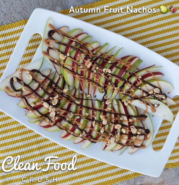 Autumn Fruit Nachos