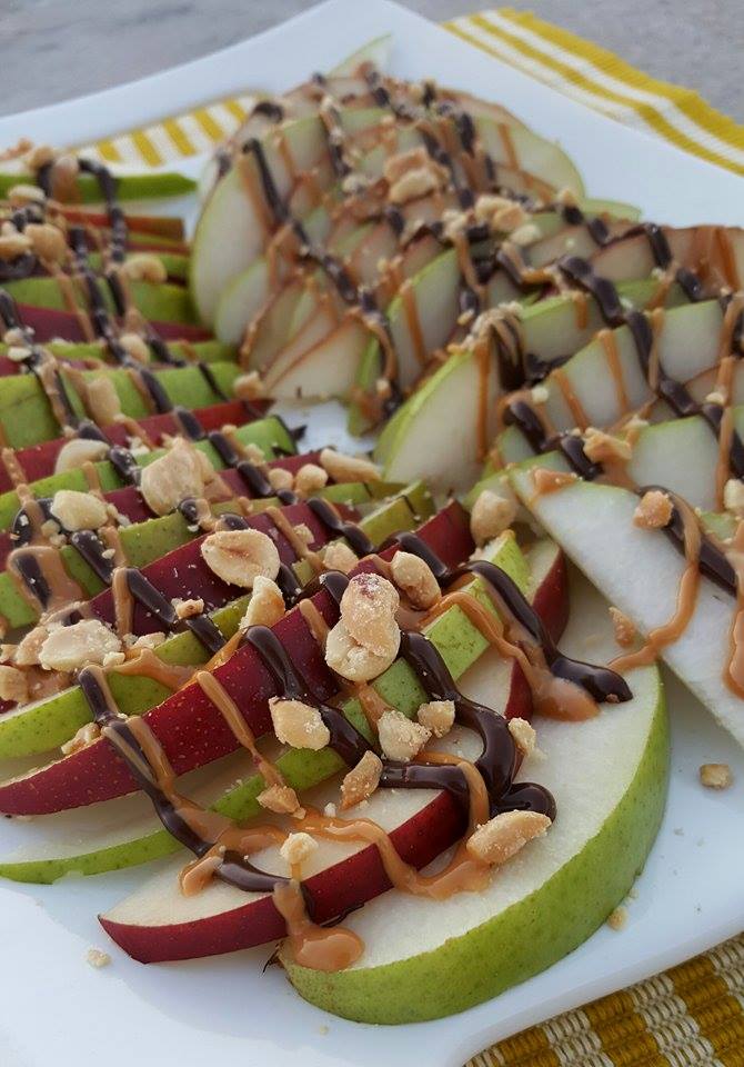 Autumn Fruit Nachos