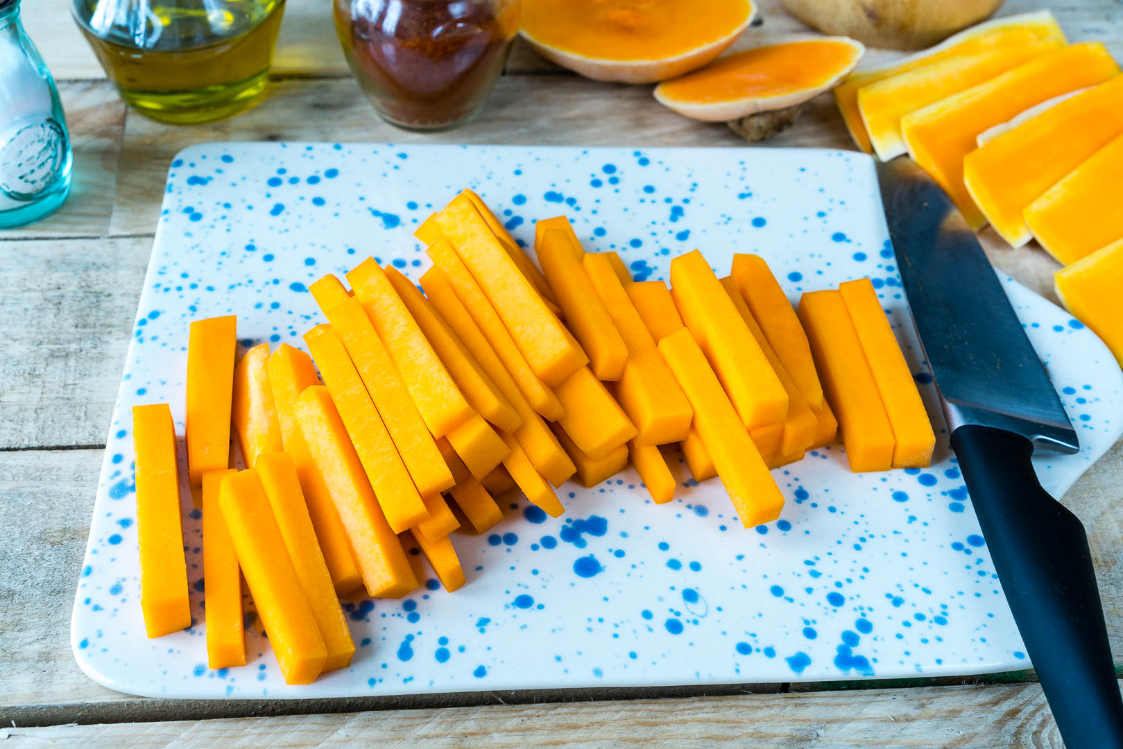 Baked Butternut Squash Fries are a Healthy Carb Treat!