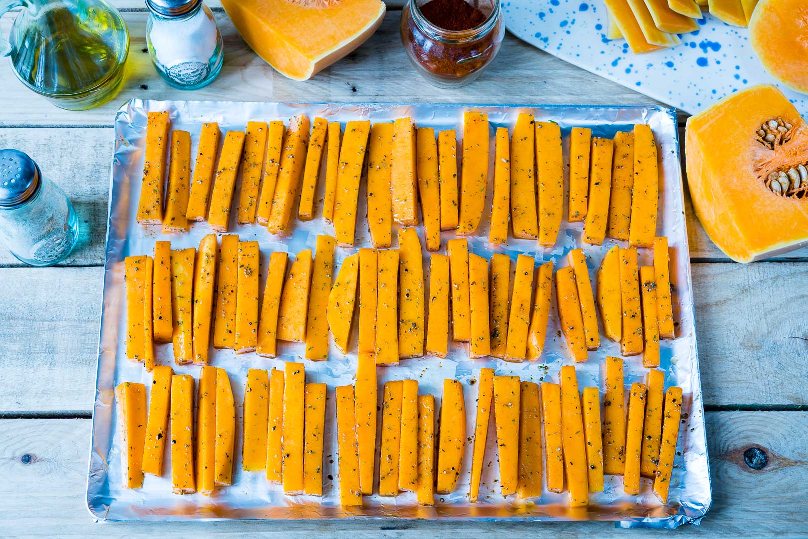 Baked Butternut Squash Fries are a Healthy Carb Treat!