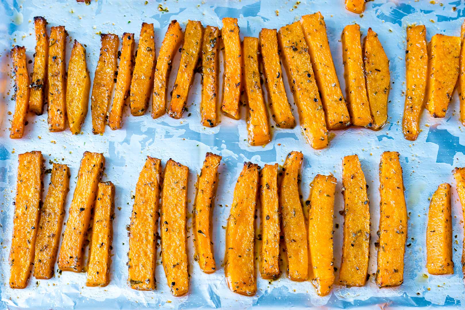 Baked Butternut Squash Fries are a Healthy Carb Treat!