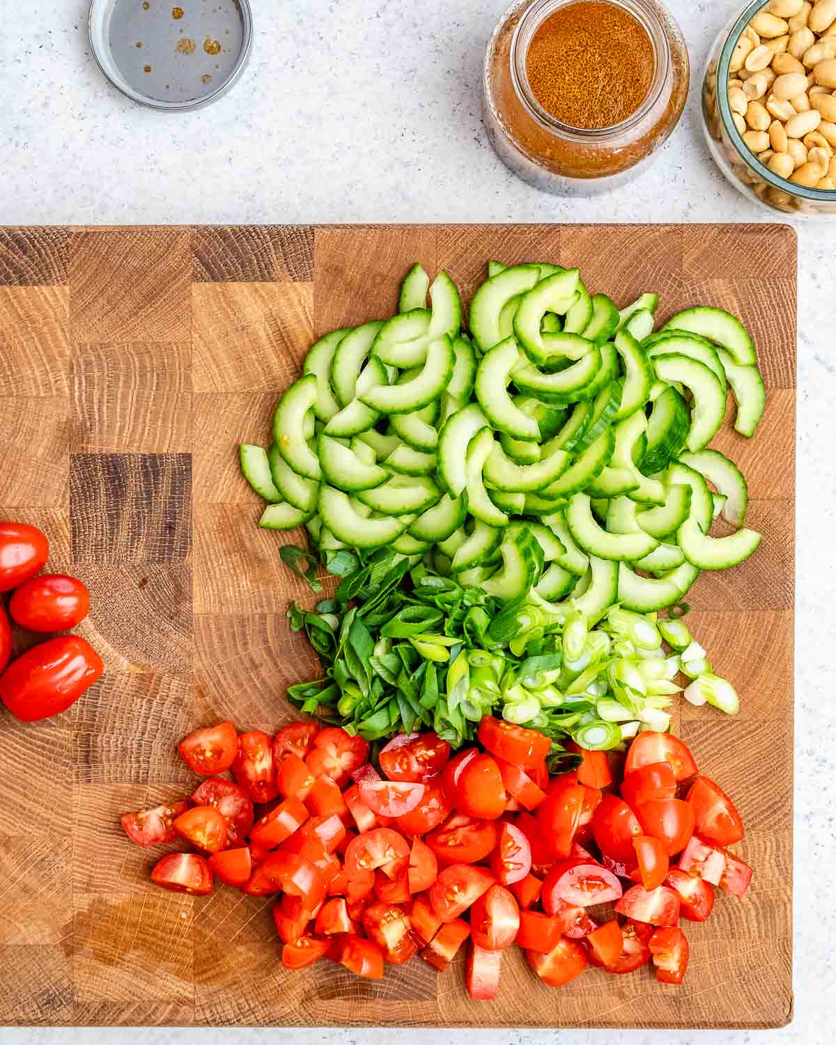 Crispy Rice Chicken Salad (Easy Healthy Lunch)