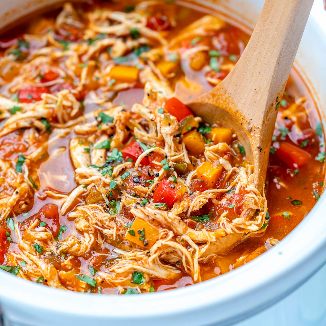 Crockpot Chicken Tortilla Soup