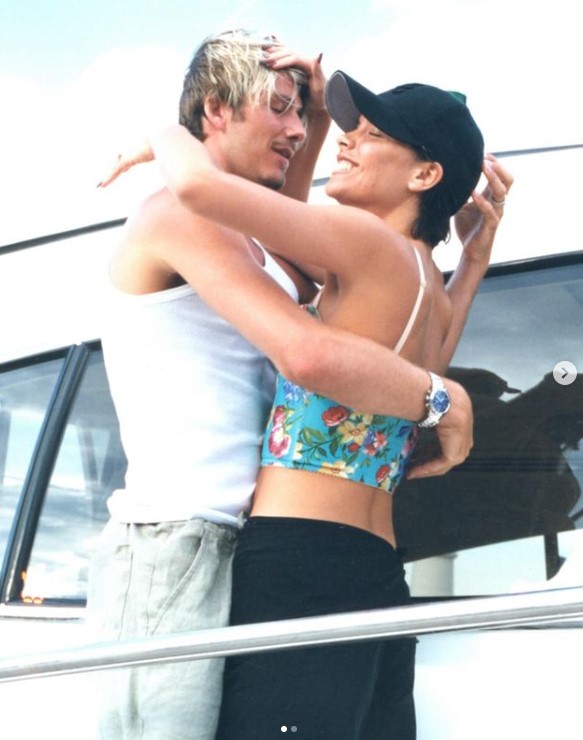 “David and Victoria Beckham Celebrate 25th Anniversary in The Same Purple Outfits”: What Do They Look Like?