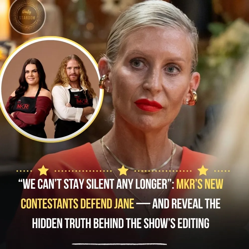 😱 ‘ENOUGH IS ENOUGH!’ MKR Contestants BREAK SILENCE Over Jane — And the Editing Questions No One Expected! - Trends