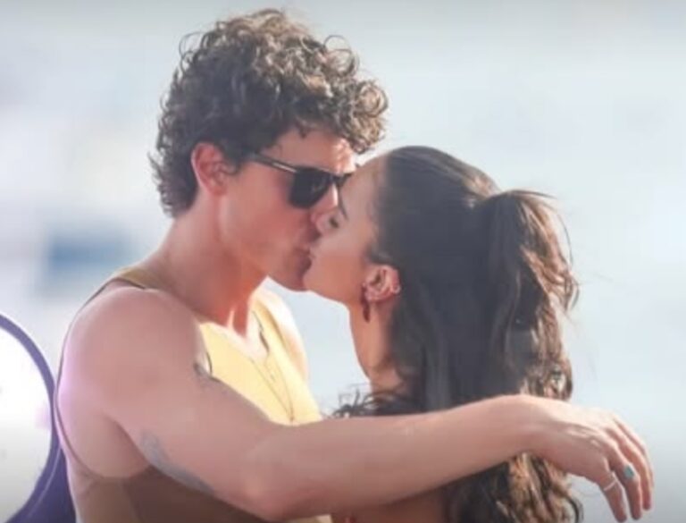 Famous Young Couple Caught Sharing a Sweet Beach Kiss!: They Look Almost Unrecognizable!