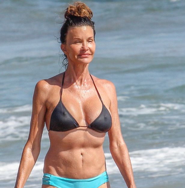 Legendary Supermodel Spotted in Rare Bikini Moment!: Who Is She?