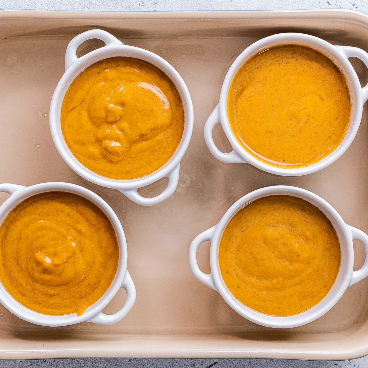 Mini Crustless Pumpkin Pies (Gluten-Free And Dairy-Free)