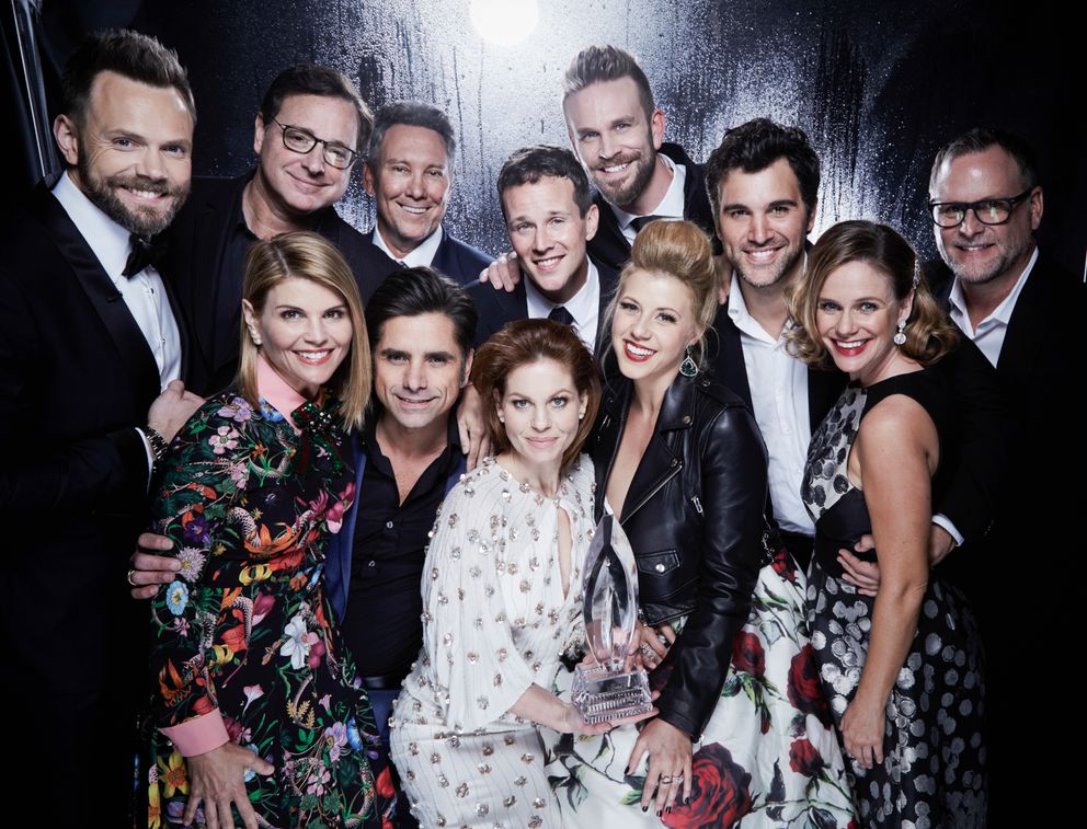Nostalgia: Full House Stars Candace Cameron Bure, John Stamos, Lori Loughlin and Jodie Sweetin Reunite 31 Years Later — Photos
