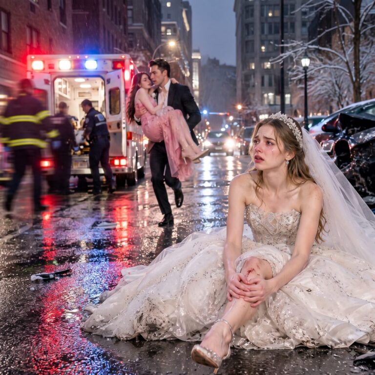 ON MY WEDDING DAY, OUR CONVOY WAS INVOLVED IN AN ACCIDENT. MY HUSBAND PUT HIS MISTRESS, WHO ONLY HAD MINOR BRUISES, INTO THE AMBULANCE WHILE I LAY BLEEDING BY THE ROADSIDE IN MY WEDDING DRESS. THREE DAYS LATER, HE…