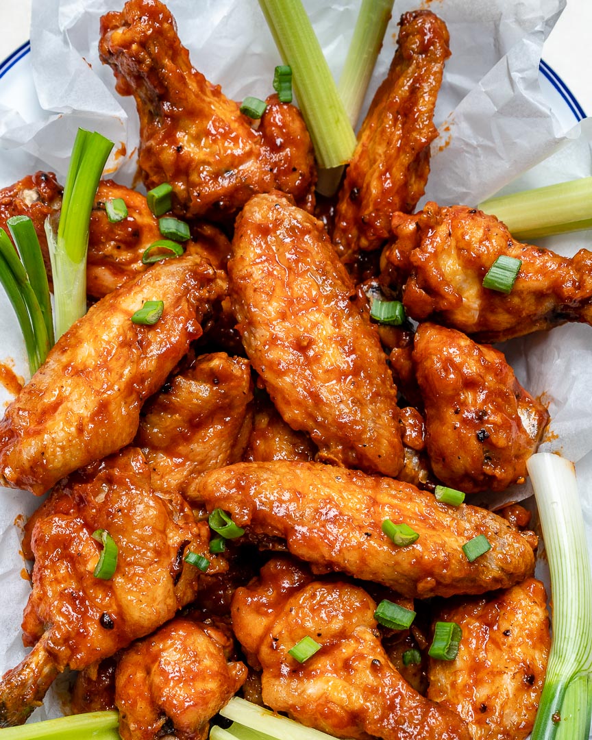 Seriously Crispy Oven Baked Buffalo Wings