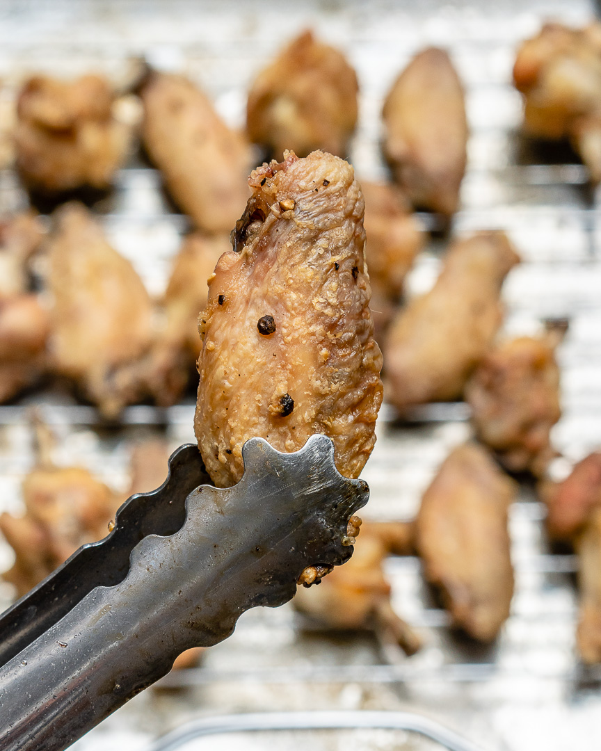 Seriously Crispy Oven Baked Buffalo Wings