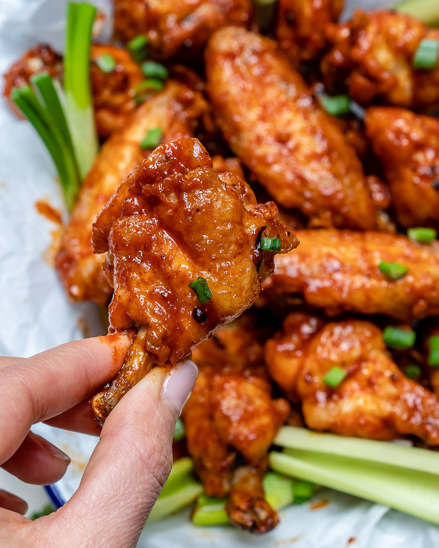 Seriously Crispy Oven Baked Buffalo Wings