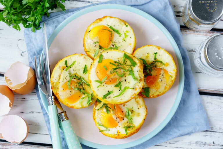 Sweet Potato Egg Cups for a Simply Delicious Clean Eating Morning!