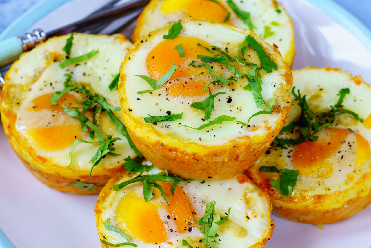 Sweet Potato Egg Cups for a Simply Delicious Clean Eating Morning!