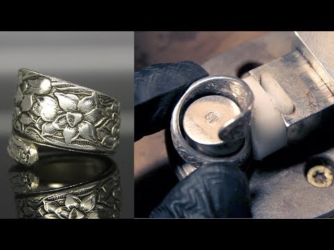 The Mesmerizing Process Of Making Antique Spoon Rings