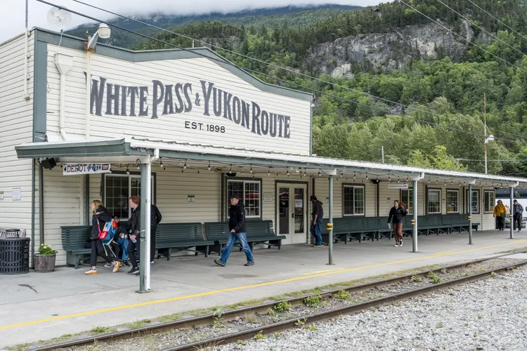 This 110-mile Train Route Is One of North America’s Most Scenic—Climbing Past Waterfalls, Mountains, and Alpine Lakes