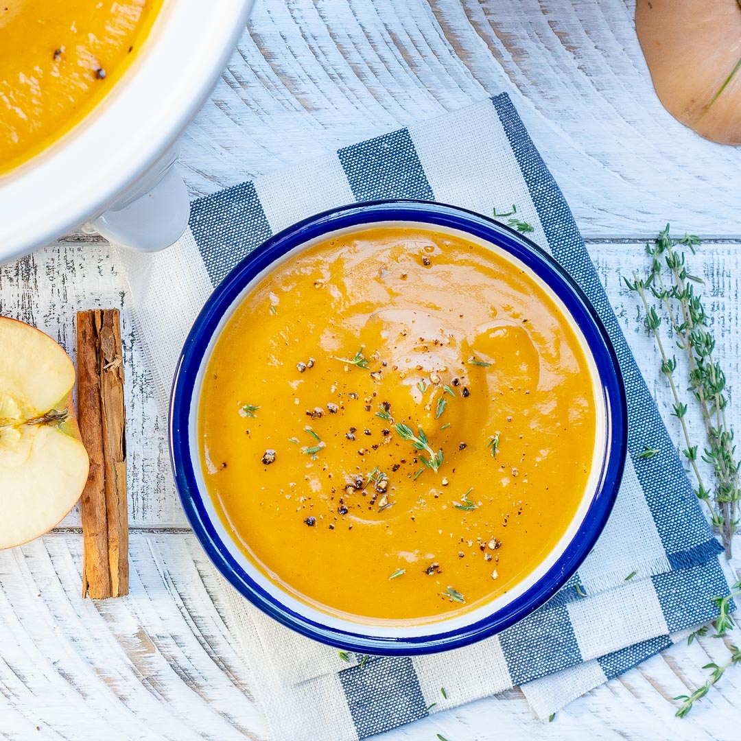 This Crock-pot Butternut Squash Soup Helps Reduce Inflammation and Boost Collagen Production!